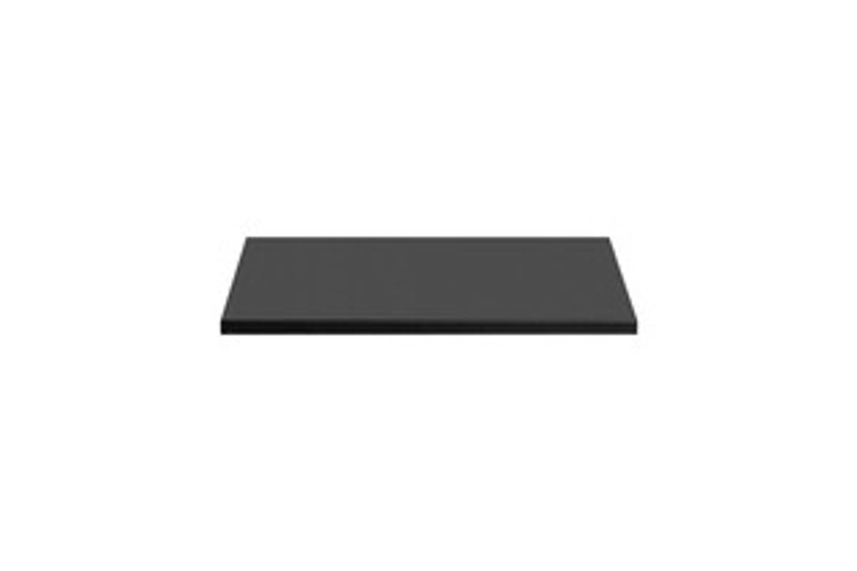 ADEL BLACK 60CM BENKEPLATE