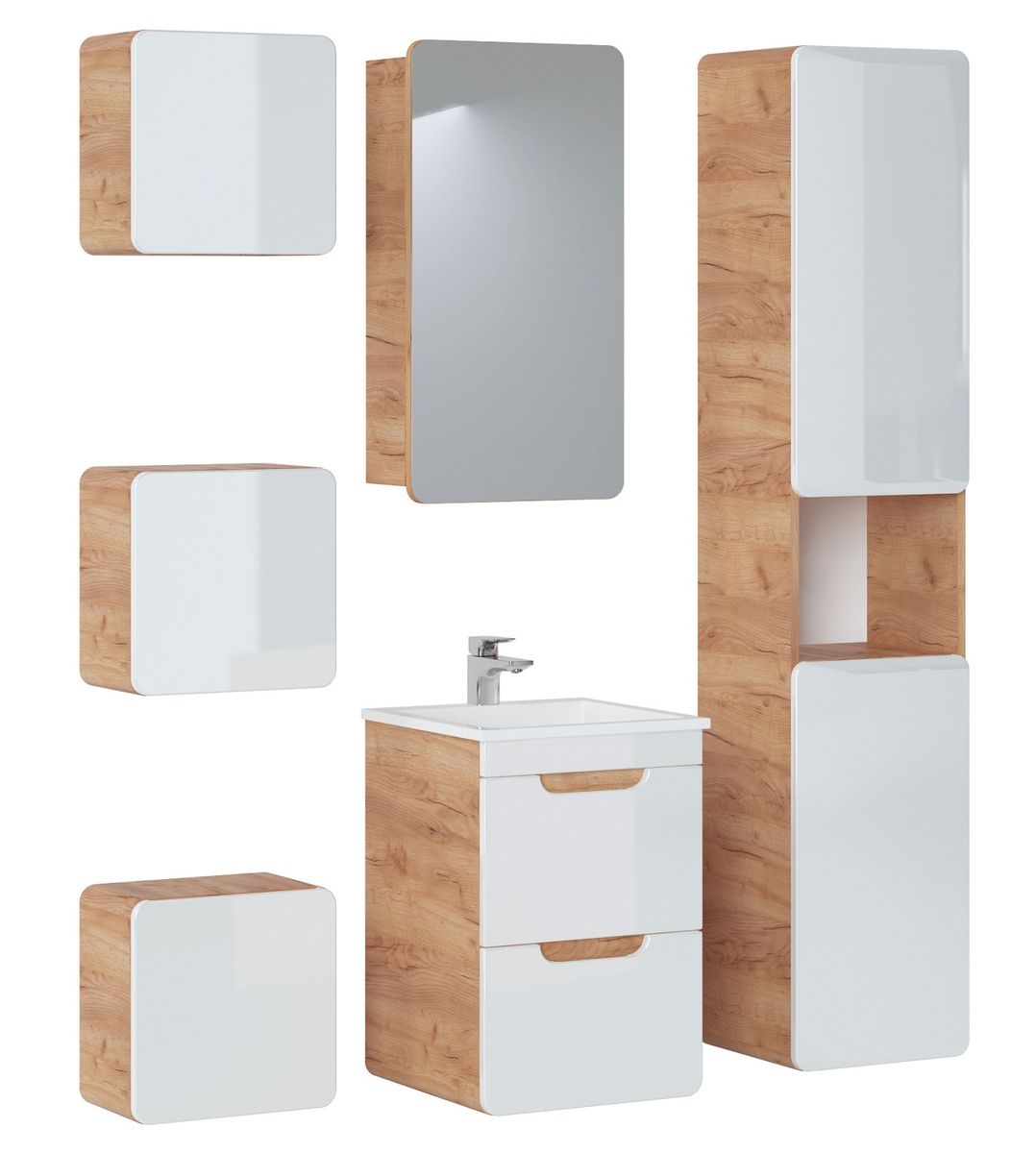 ARUBA WHITE 40-02 MØBELPAKKE