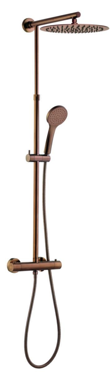 A-Collection Azur takdusjsett med termostat - Ø300 mm